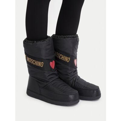 Schneeschuhe LOVE MOSCHINO JA24032G0NISY000 Schwarz 35_36 female Schneeschuhe LOVE MOSCHINO JA24032G0NISY000 Schwarz 35_36 female