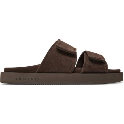 Pantoletten Inuikii Suede Double Band 50102-510 Braun 44 male Pantoletten Inuikii Suede Double Band 50102-510 Braun 44 male