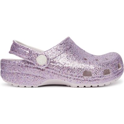 Pantoletten Crocs Classic Chunky Glitter Clog K 211939 Violett 33_34 female Pantoletten Crocs Classic Chunky Glitter Clog K 211939 Violett 33_34 female