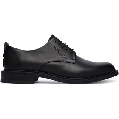 Halbschuhe HUGO Lysander 50569016 Schwarz 44 male Halbschuhe HUGO Lysander 50569016 Schwarz 44 male