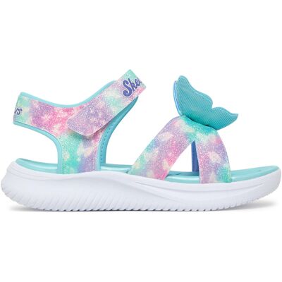 Sandalen Skechers Jumpsters Sandal - Butterfly Brites 303109L/AQMT Blau 33_5 female Sandalen Skechers Jumpsters Sandal - Butterfly Brites 303109L/AQMT Blau 33_5 female