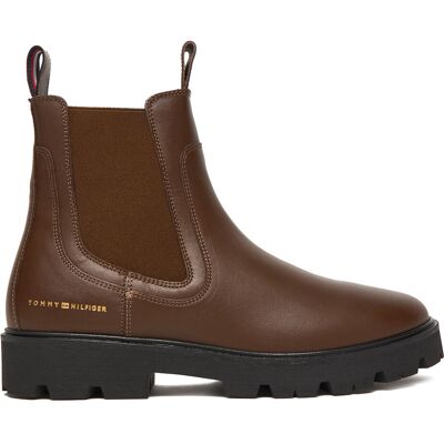 Klassische Stiefeletten Tommy Hilfiger Lthr Low Chelsea FW0FW08775 Braun 37 female Klassische Stiefeletten Tommy Hilfiger Lthr Low Chelsea FW0FW08775 Braun 37 female