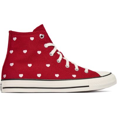 Sneakers aus Stoff Converse Chuck Taylor All Star Hearts & Roses A19065C Rot 38_5 female Sneakers aus Stoff Converse Chuck Taylor All Star Hearts & Roses A19065C Rot 38_5 female