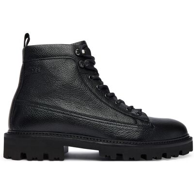Schnürstiefeletten BOSS Julyo 50552581 Schwarz 42 male Schnürstiefeletten BOSS Julyo 50552581 Schwarz 42 male