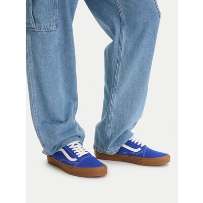 Sneakers aus Stoff Vans Old Skool VN000D7ZFRX1 Blau 40_5 male Sneakers aus Stoff Vans Old Skool VN000D7ZFRX1 Blau 40_5 male