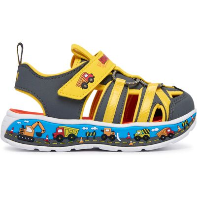Sandalen Skechers Infants' Play Scene Splash 407041N/CCYL Bunt 25 male Sandalen Skechers Infants' Play Scene Splash 407041N/CCYL Bunt 25 male