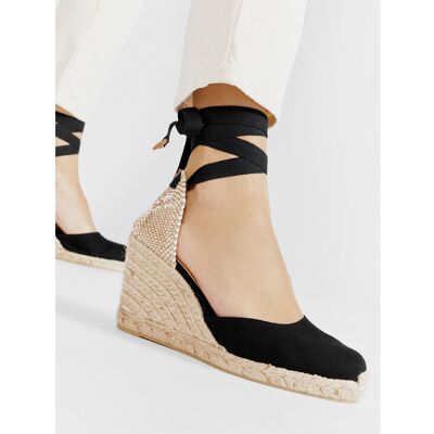 Espadrilles Castañer Carina/8/001 020962-100 Schwarz 39 female Espadrilles Castañer Carina/8/001 020962-100 Schwarz 39 female