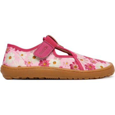Hausschuhe Froddo Barefoot Canvas T-Bar G1700439-4 D Rosa 35 female Hausschuhe Froddo Barefoot Canvas T-Bar G1700439-4 D Rosa 35 female