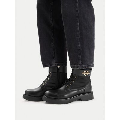 Schnürschuhe LOVE MOSCHINO JA24024G1NIN100A41 Schwarz 36 female Schnürschuhe LOVE MOSCHINO JA24024G1NIN100A41 Schwarz 36 female
