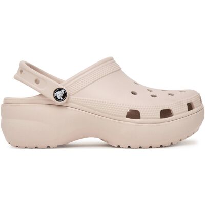 Pantoletten Crocs Classic Platform Clog 206750 Beige 36_37 female Pantoletten Crocs Classic Platform Clog 206750 Beige 36_37 female