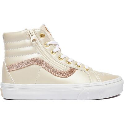 Sneakers Vans SK8-Hi Reissue Side Zip VN000CYPDJR1 Creme 31 female Sneakers Vans SK8-Hi Reissue Side Zip VN000CYPDJR1 Creme 31 female