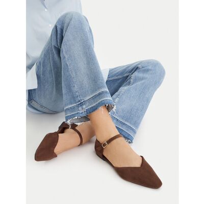 Ballerinas DeeZee CEO-JD-J-18 Braun 39 female Ballerinas DeeZee CEO-JD-J-18 Braun 39 female