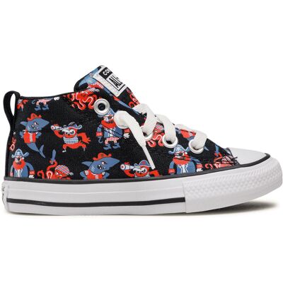 Sneakers aus Stoff Converse Chuck Taylor All Star Street Mid 672732C Schwarz 34 male Sneakers aus Stoff Converse Chuck Taylor All Star Street Mid 672732C Schwarz 34 male