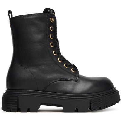 Schnürstiefeletten Elisabetta Franchi Lace-Up Bootie F4A5-E0411-1251 S Schwarz 34 female Schnürstiefeletten Elisabetta Franchi Lace-Up Bootie F4A5-E0411-1251 S Schwarz 34 female