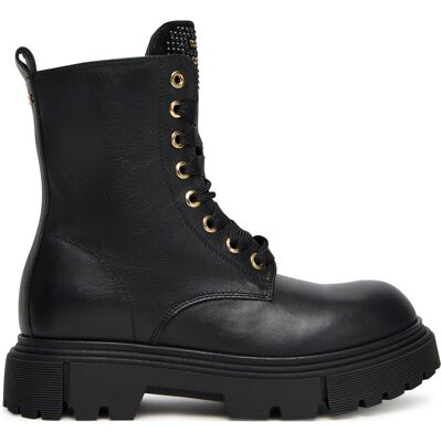 Schnürstiefeletten Elisabetta Franchi Lace-Up Bootie F4A5-E0411-1251 D Schwarz 35 female Schnürstiefeletten Elisabetta Franchi Lace-Up Bootie F4A5-E0411-1251 D Schwarz 35 female