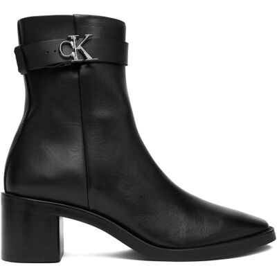 Stiefeletten Calvin Klein Block Heel Boot W/ Metal Logo HW0HW02591 Schwarz 36 female Stiefeletten Calvin Klein Block Heel Boot W/ Metal Logo HW0HW02591 Schwarz 36 female