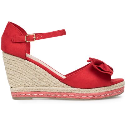 Espadrilles DeeZee WYL2710-02 Rot 38 female Espadrilles DeeZee WYL2710-02 Rot 38 female