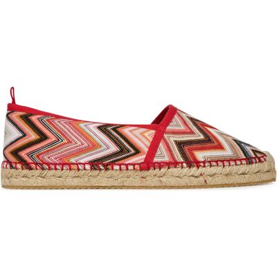 Espadrilles M Missoni Elle MWB014_002 Rot 38 female Espadrilles M Missoni Elle MWB014_002 Rot 38 female