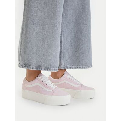 Sneakers aus Stoff Vans Old Skool Platform VN0009PZGSF1 Hellrosa 35 female Sneakers aus Stoff Vans Old Skool Platform VN0009PZGSF1 Hellrosa 35 female