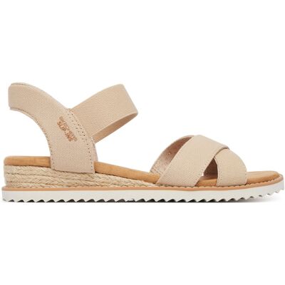 Sandalen Skechers BOBS Desert Kiss - Golden Lily 114418/NAT Beige 41 female Sandalen Skechers BOBS Desert Kiss - Golden Lily 114418/NAT Beige 41 female