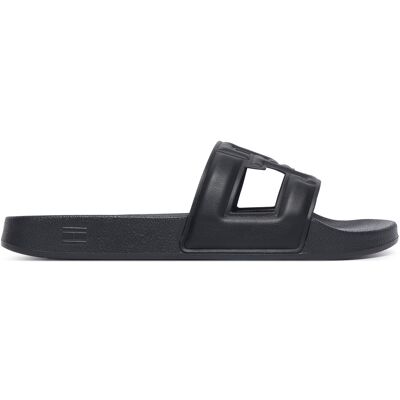Pantoletten Tommy Hilfiger Monogram Pool Slide FW0FW09424 Schwarz 41 female Pantoletten Tommy Hilfiger Monogram Pool Slide FW0FW09424 Schwarz 41 female