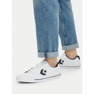 Sneakers aus Stoff Converse Sport Casual A17559C Weiß 46 male Sneakers aus Stoff Converse Sport Casual A17559C Weiß 46 male