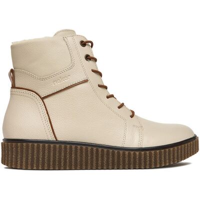 Schnürschuhe Rieker Y4303-80 Écru 40 female Schnürschuhe Rieker Y4303-80 Écru 40 female