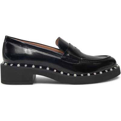 Slipper Stuart Weitzman Reverie Loafer SK032 Schwarz 38 female Slipper Stuart Weitzman Reverie Loafer SK032 Schwarz 38 female