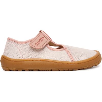 Hausschuhe Froddo Barefoot Canvas T-Bar G1700439-2 S Rosa 25 female Hausschuhe Froddo Barefoot Canvas T-Bar G1700439-2 S Rosa 25 female