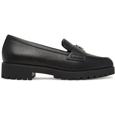 Slipper MICHAEL Michael Kors Jaelyn Lug 40T6JLFP1L Schwarz 35_5 female Slipper MICHAEL Michael Kors Jaelyn Lug 40T6JLFP1L Schwarz 35_5 female