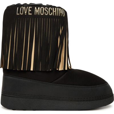 Schneeschuhe LOVE MOSCHINO JA24462G0NISN00A Schwarz 39_40 female Schneeschuhe LOVE MOSCHINO JA24462G0NISN00A Schwarz 39_40 female