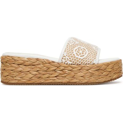 Espadrilles Guess FLJBIA FAL04 Weiß 40 female Espadrilles Guess FLJBIA FAL04 Weiß 40 female