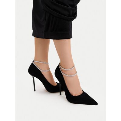 High Heels Eva Minge EO-SALMA-LT1677-36 Schwarz 40 female High Heels Eva Minge EO-SALMA-LT1677-36 Schwarz 40 female