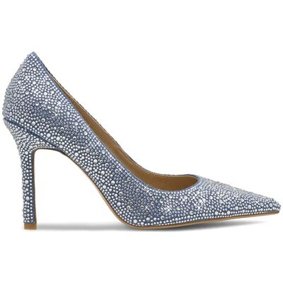 High Heels Eva Minge IVERA-V1360-18-3 Blau 38 female High Heels Eva Minge IVERA-V1360-18-3 Blau 38 female