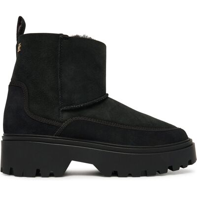 Schneeschuhe Tommy Hilfiger Real Shearling Pullon FW0FW08997 Schwarz 36 female Schneeschuhe Tommy Hilfiger Real Shearling Pullon FW0FW08997 Schwarz 36 female