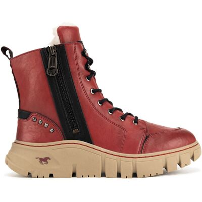 Schnürschuhe Mustang 1499-602-5 Rot 39 female Schnürschuhe Mustang 1499-602-5 Rot 39 female