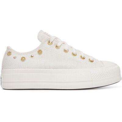 Sneakers aus Stoff Converse Chuck Taylor All Star Heathered Glam A17597C Beige 37 female Sneakers aus Stoff Converse Chuck Taylor All Star Heathered Glam A17597C Beige 37 female