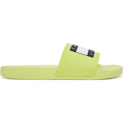Pantoletten Tommy Jeans Tommy Jeans Pool Slide Ess EM0EM01191 Gelb 44 male Pantoletten Tommy Jeans Tommy Jeans Pool Slide Ess EM0EM01191 Gelb 44 male