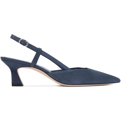 Pumps Stuart Weitzman Vinnie 50 Slingback SJ433 Dunkelblau 37 female Pumps Stuart Weitzman Vinnie 50 Slingback SJ433 Dunkelblau 37 female