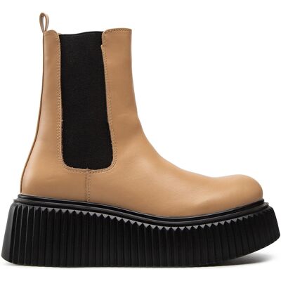 Klassische Stiefeletten DeeZee ZAL85311-1A Braun 41 female Klassische Stiefeletten DeeZee ZAL85311-1A Braun 41 female