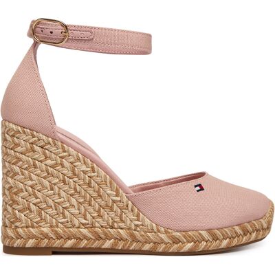 Espadrilles Tommy Hilfiger Flag High Wedge Espad Closed Toe FW0FW09225 Rosa 41 female Espadrilles Tommy Hilfiger Flag High Wedge Espad Closed Toe FW0FW09225 Rosa 41 female