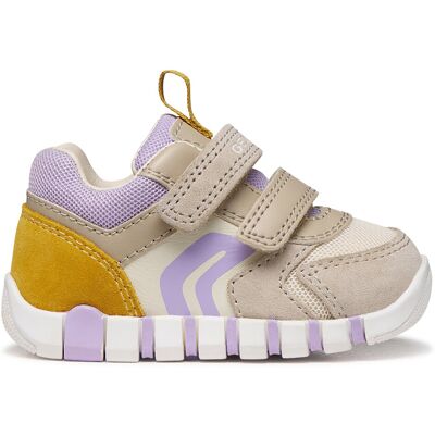 Sneakers Geox B Iupidoo Girl B3558C 02214 C0265 Beige 24 female Sneakers Geox B Iupidoo Girl B3558C 02214 C0265 Beige 24 female