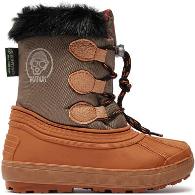 Schneeschuhe Boatilus Nippy 02 Sint. Leather Boot NN02 VAR.41NR Orange 28_29 unisex Schneeschuhe Boatilus Nippy 02 Sint. Leather Boot NN02 VAR.41NR Orange 28_29 unisex