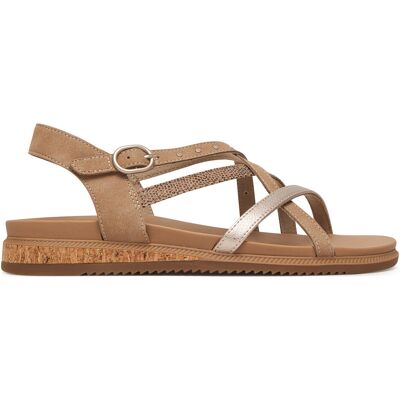 Sandalen Skechers Desert Kiss Low 114713/TPE Braun 35_5 female Sandalen Skechers Desert Kiss Low 114713/TPE Braun 35_5 female