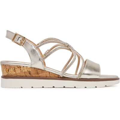 Sandalen Clara Barson WS6306-02 Goldfarben 41 female Sandalen Clara Barson WS6306-02 Goldfarben 41 female