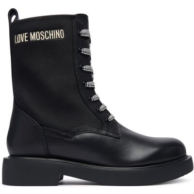 Schnürschuhe LOVE MOSCHINO JA24074G1PIO100A Schwarz 37 female Schnürschuhe LOVE MOSCHINO JA24074G1PIO100A Schwarz 37 female