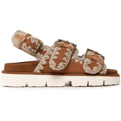 Sandalen Mou New Bio SW461003A Braun 37 female Sandalen Mou New Bio SW461003A Braun 37 female