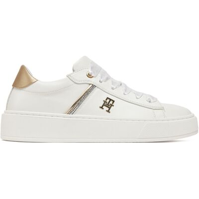 Sneakers Tommy Hilfiger Low Cut Lace-Up Sneaker T4A9-33933-0206 S Weiß 38 female Sneakers Tommy Hilfiger Low Cut Lace-Up Sneaker T4A9-33933-0206 S Weiß 38 female