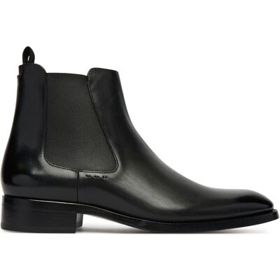 Klassische Stiefeletten BOSS Rill 50545303 Schwarz 43 male Klassische Stiefeletten BOSS Rill 50545303 Schwarz 43 male