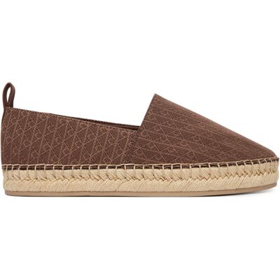 Espadrilles Calvin Klein Oblique Espadrille Aop HW0HW02933 Braun 40 female Espadrilles Calvin Klein Oblique Espadrille Aop HW0HW02933 Braun 40 female